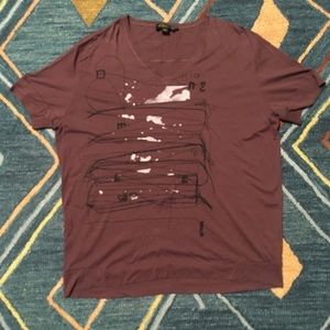 Diesel Black Gold Men’s Abstract Tee Shirt